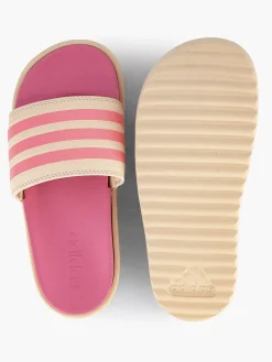 Slippers|adidas Beige Adilette Platform