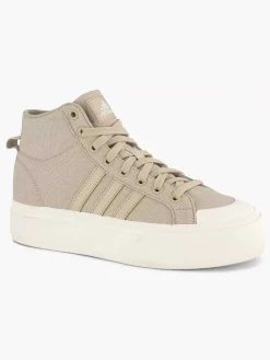 Sneakers|adidas Beige Bravada 2.0 Mid Platform