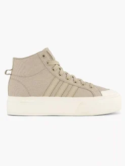 Sneakers|adidas Beige Bravada 2.0 Mid Platform