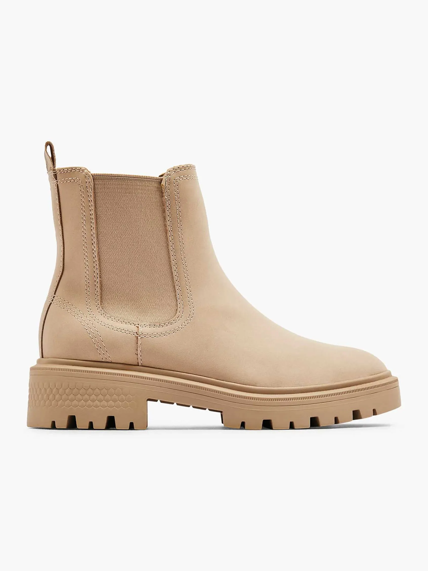 Enkellaarzen & Boots|Graceland Beige Chelsea Boot