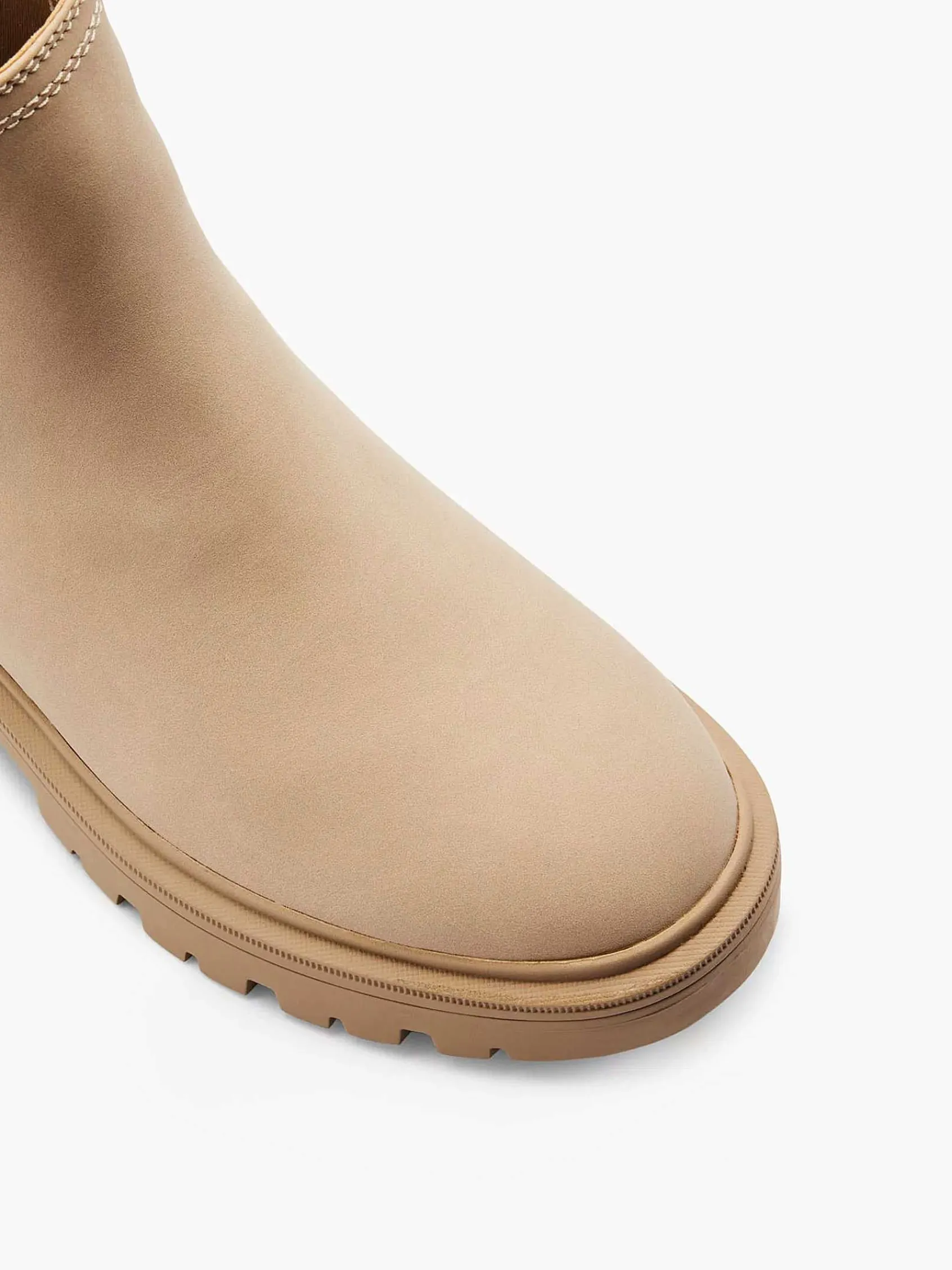 Enkellaarzen & Boots|Graceland Beige Chelsea Boot