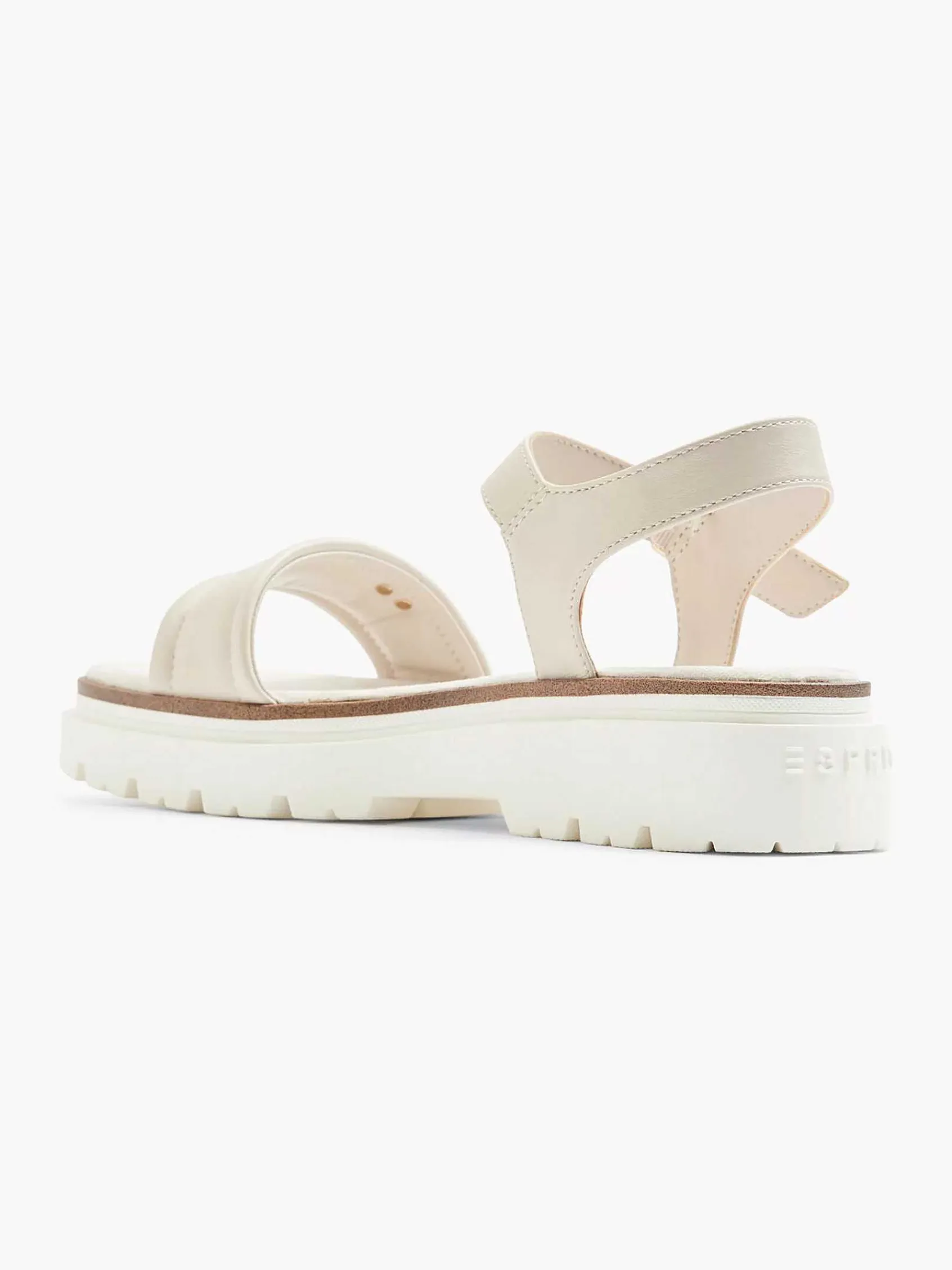 Sandalen|Esprit Beige Chunky Sandaal