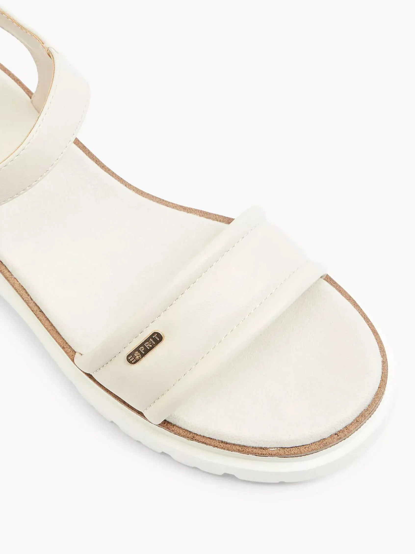 Sandalen|Esprit Beige Chunky Sandaal
