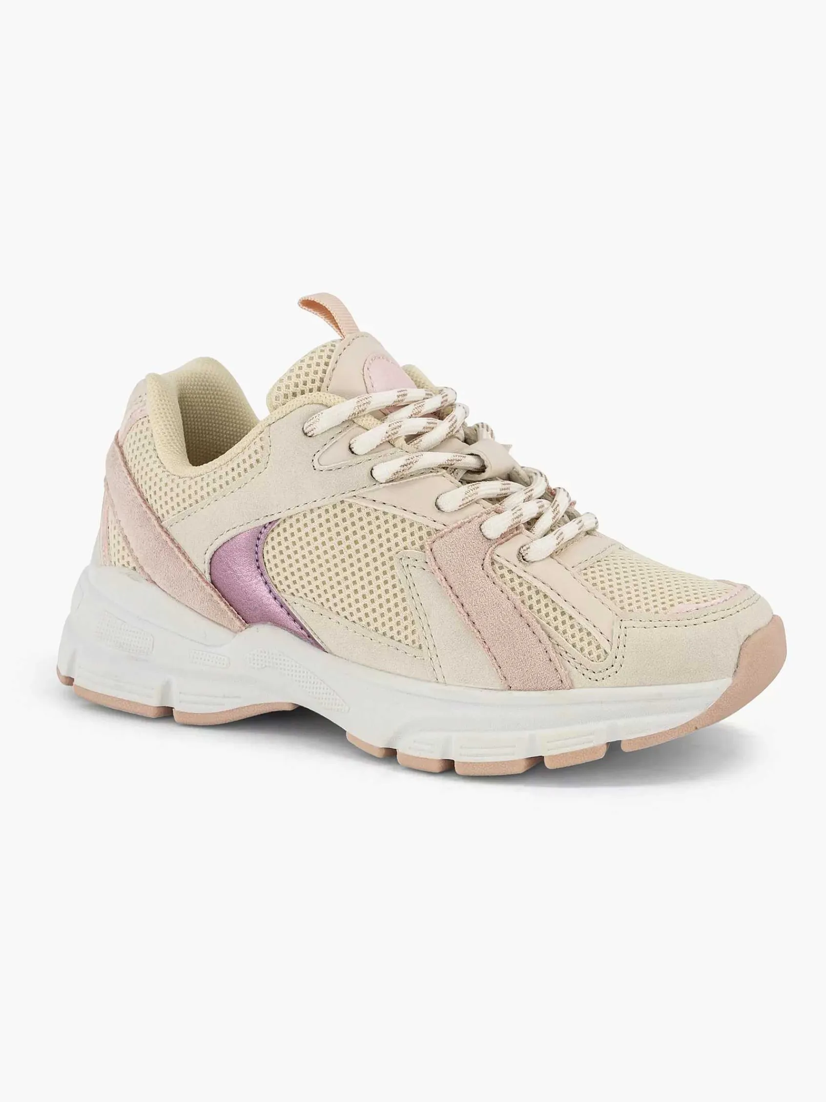 Jongensschoenen|Oxmox Beige Chunky Sneaker