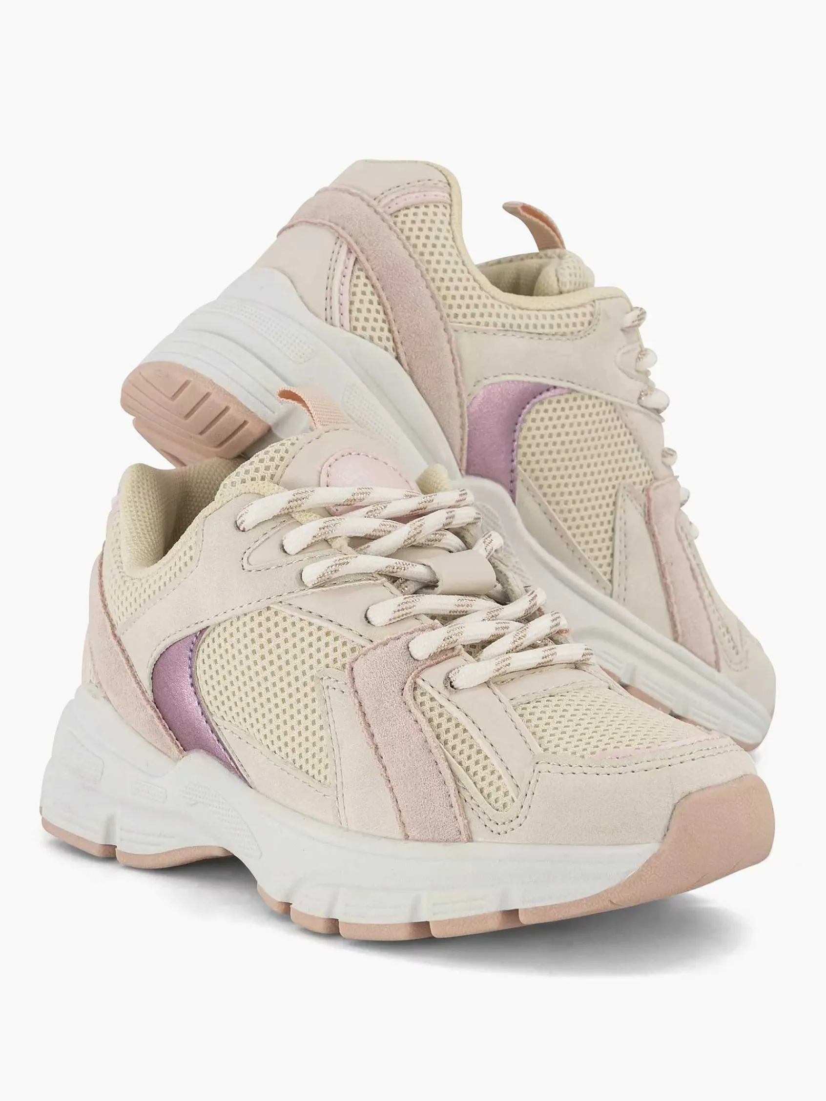 Jongensschoenen|Oxmox Beige Chunky Sneaker