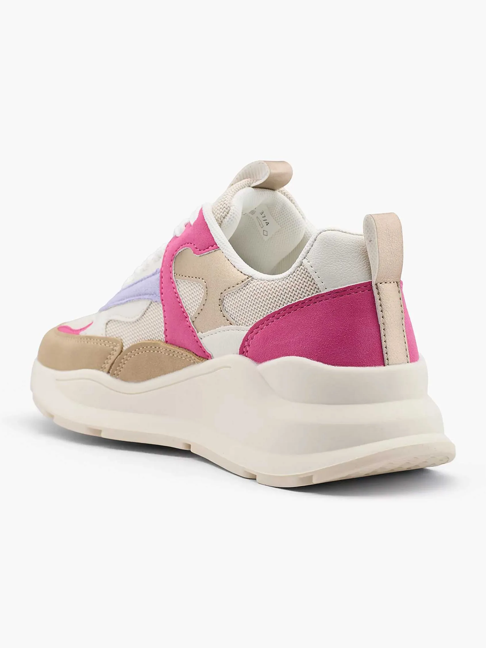 Sneakers|Oxmox Beige Chunky Sneaker