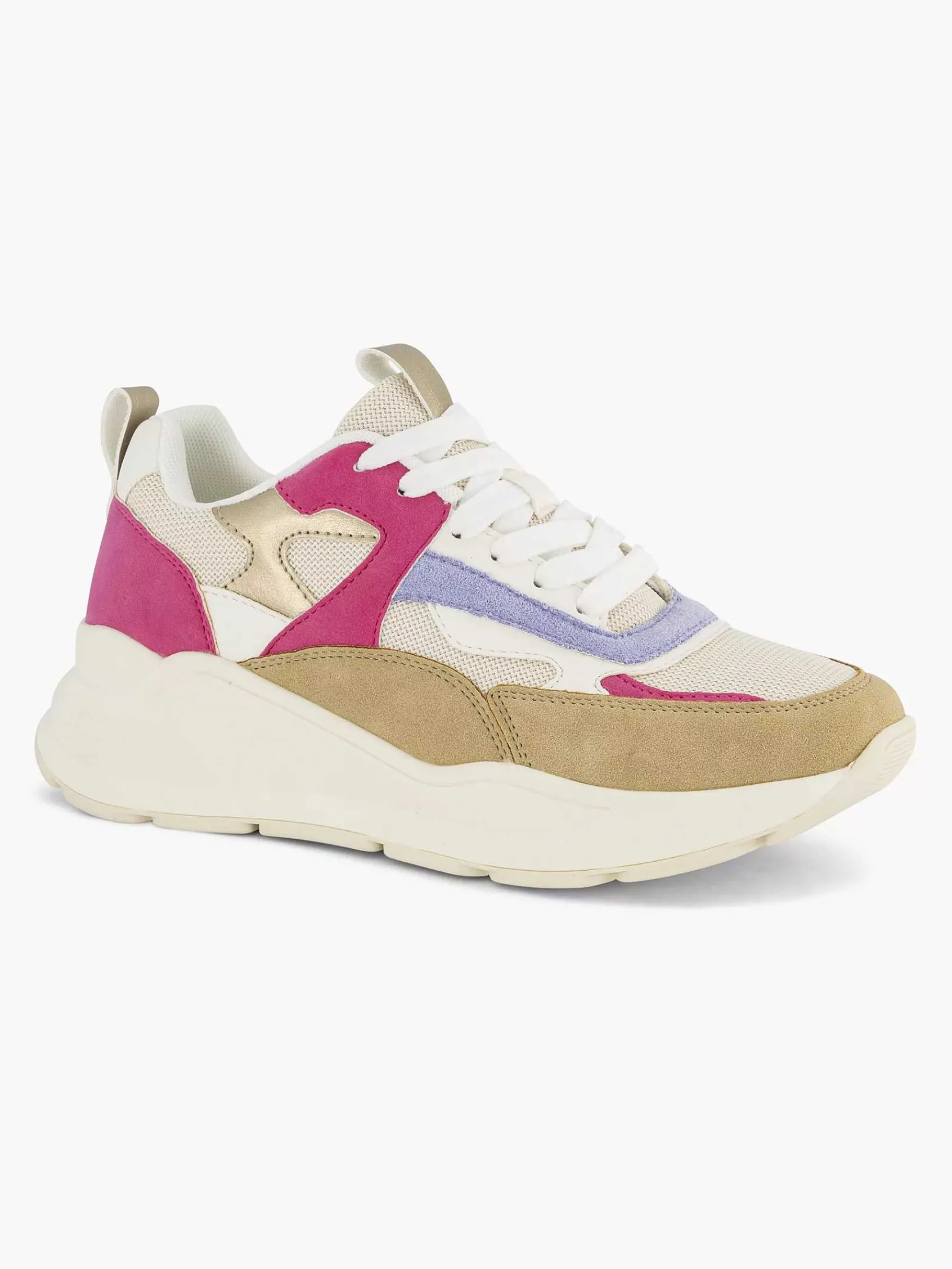 Sneakers|Oxmox Beige Chunky Sneaker