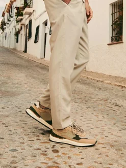 Sneakers|Oxmox Beige Chunky Sneaker