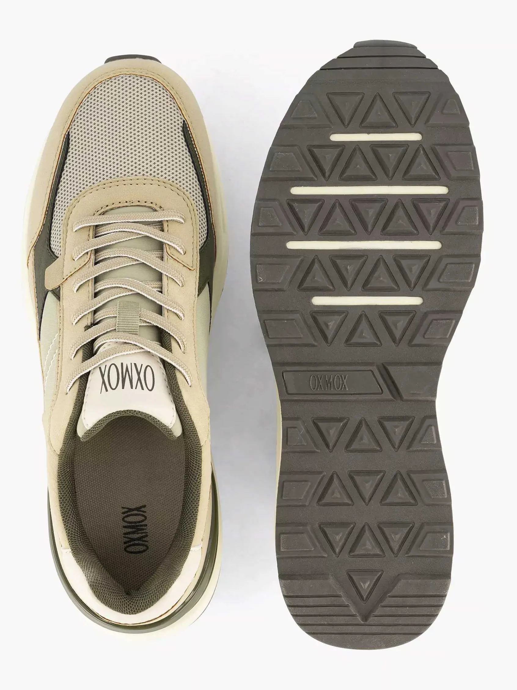 Sneakers|Oxmox Beige Chunky Sneaker
