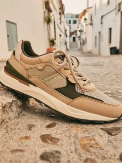 Sneakers|Oxmox Beige Chunky Sneaker
