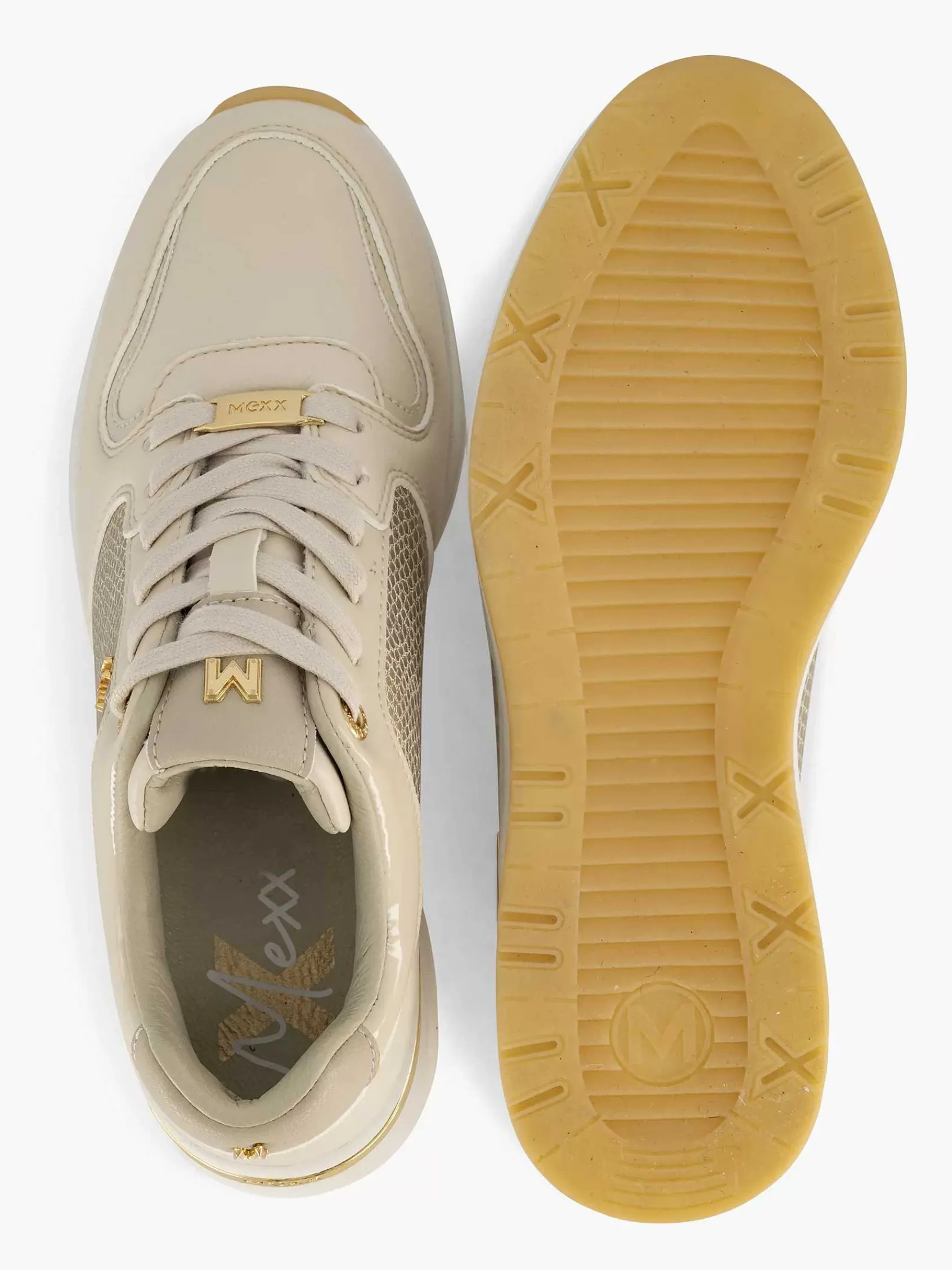 Sneakers|MEXX Beige Chunky Sneaker