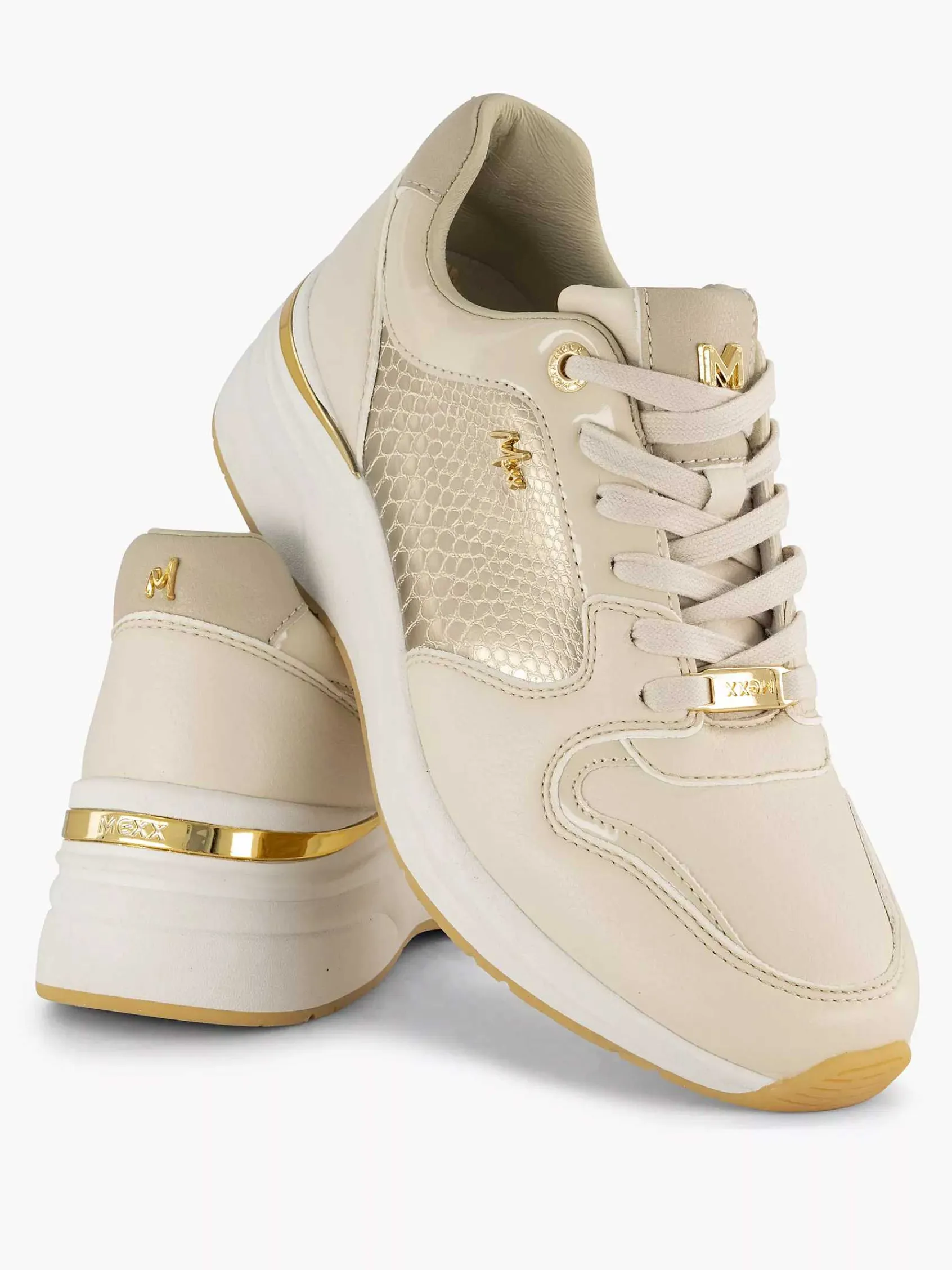 Sneakers|MEXX Beige Chunky Sneaker