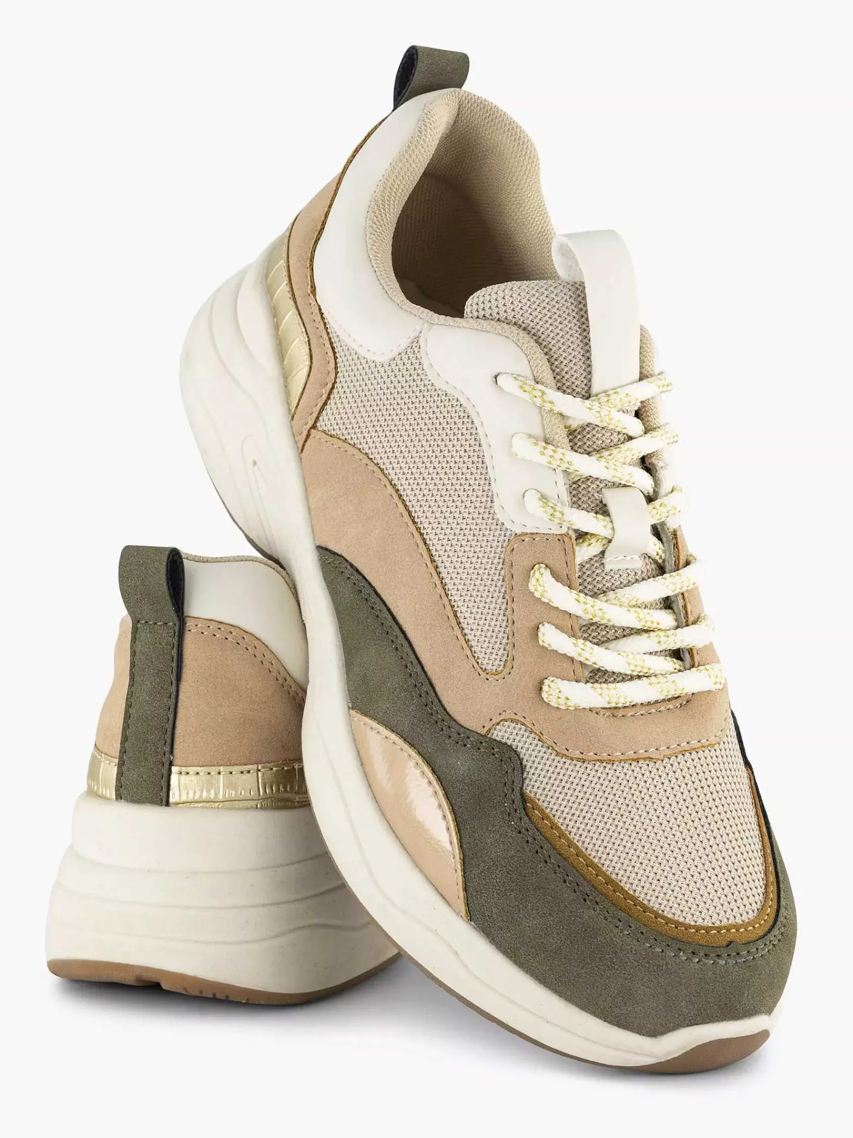 Sneakers|Graceland Beige Chunky Sneaker