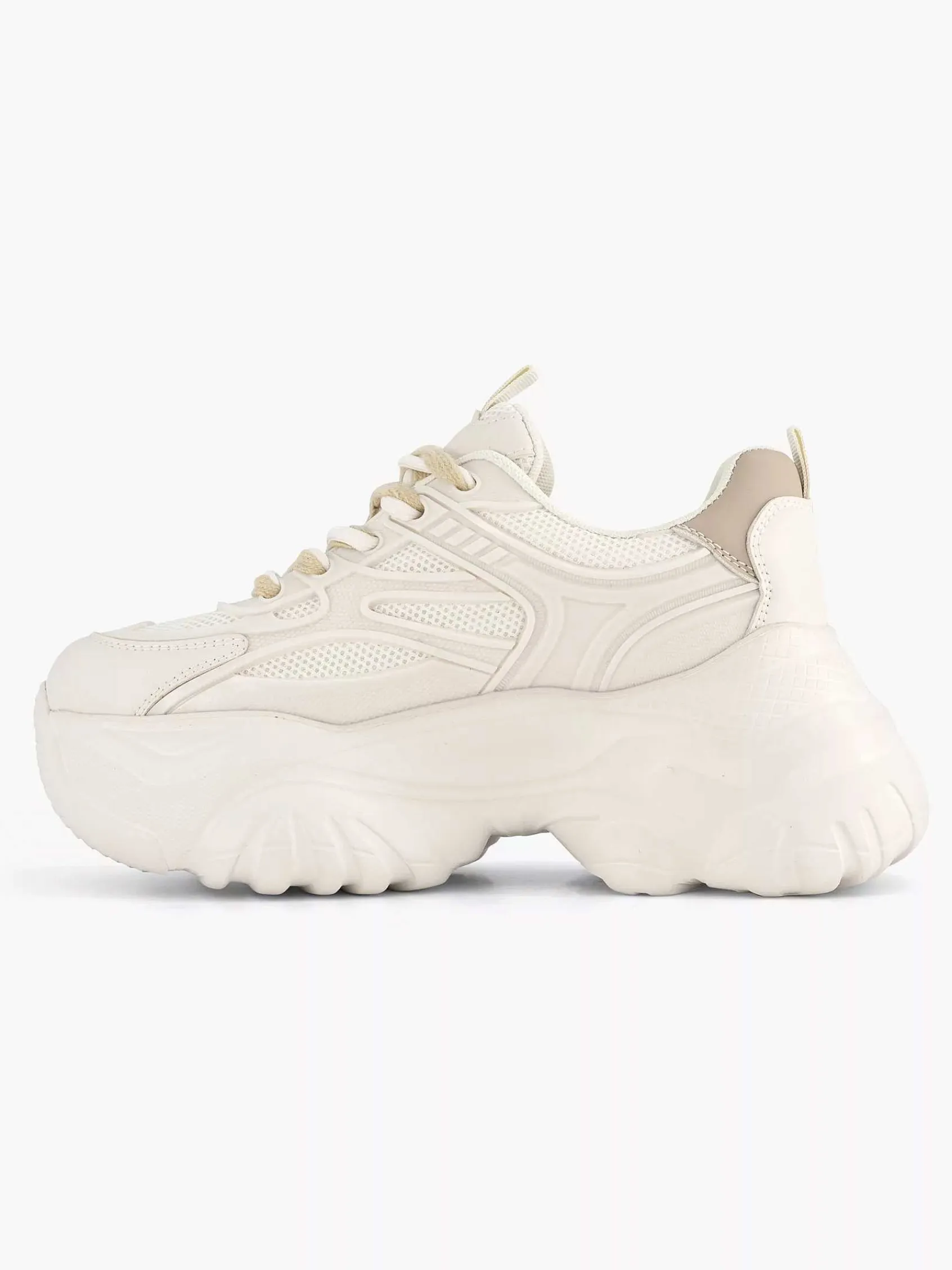 Sneakers|Oxmox Beige Chunky Sneaker