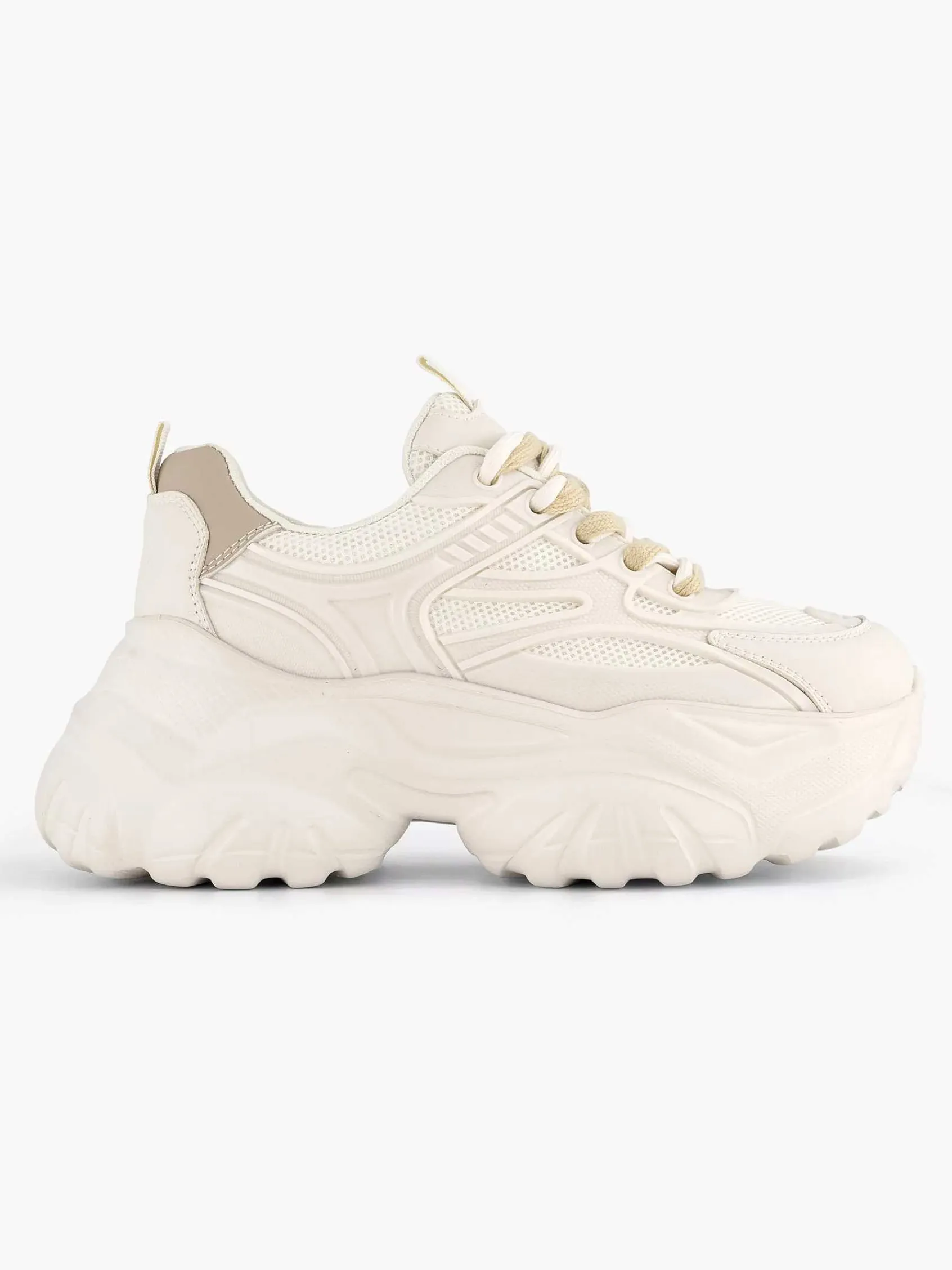 Sneakers|Oxmox Beige Chunky Sneaker