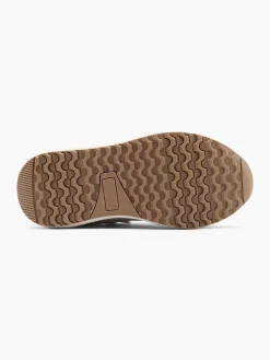 Jongensschoenen|Graceland Beige Chunky Sneaker Glitters