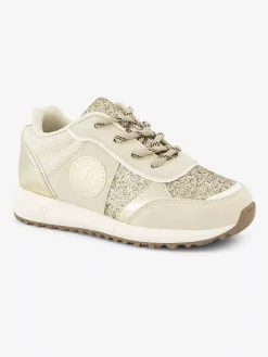 Jongensschoenen|Graceland Beige Chunky Sneaker Glitters