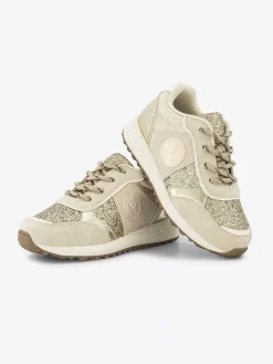 Jongensschoenen|Graceland Beige Chunky Sneaker Glitters