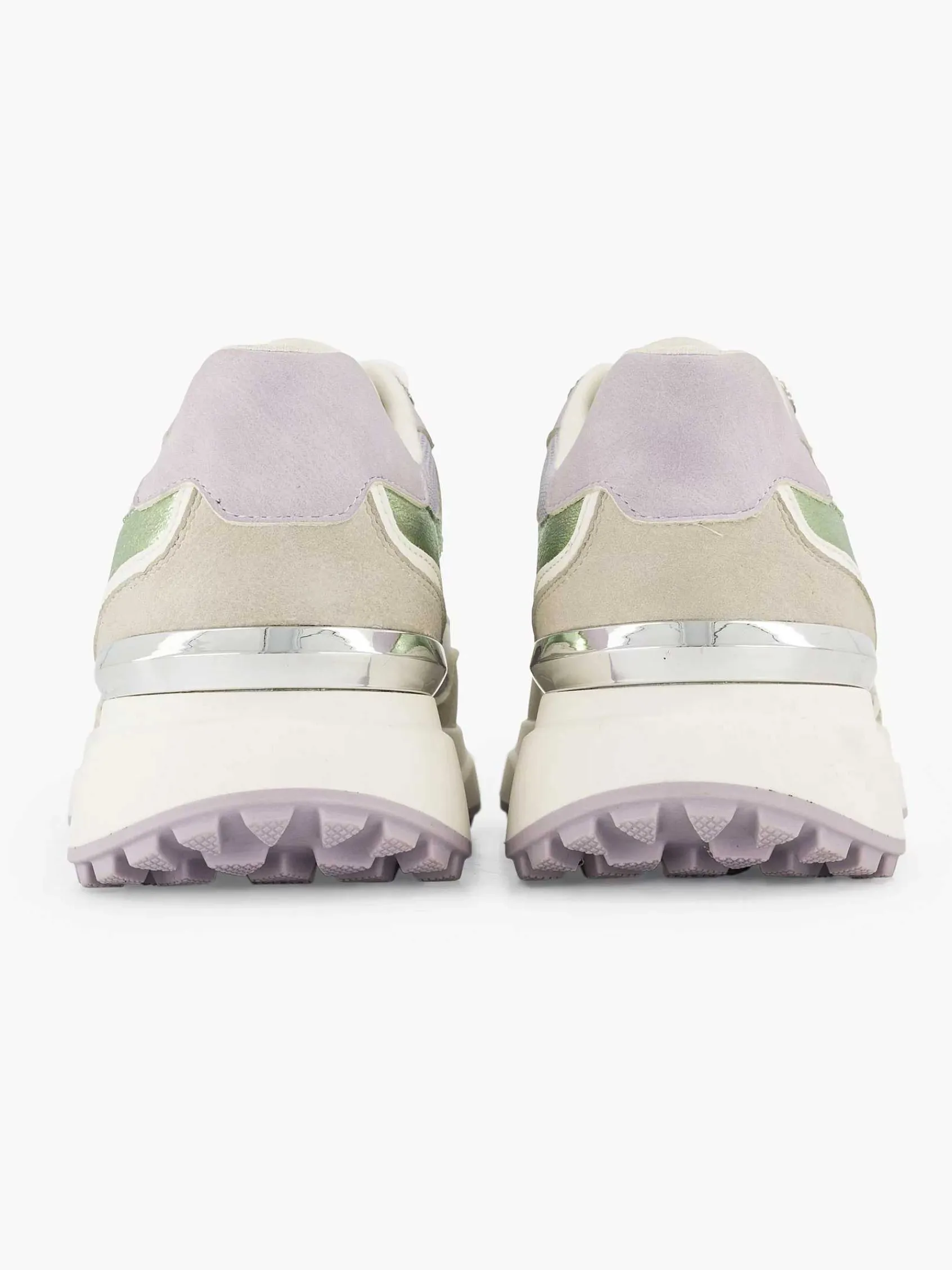 Sneakers|Graceland Beige Chunky Sneaker Glitter
