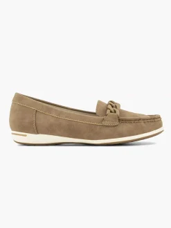 Comfort Schoenen|Easy Street Beige Comfort Instapper