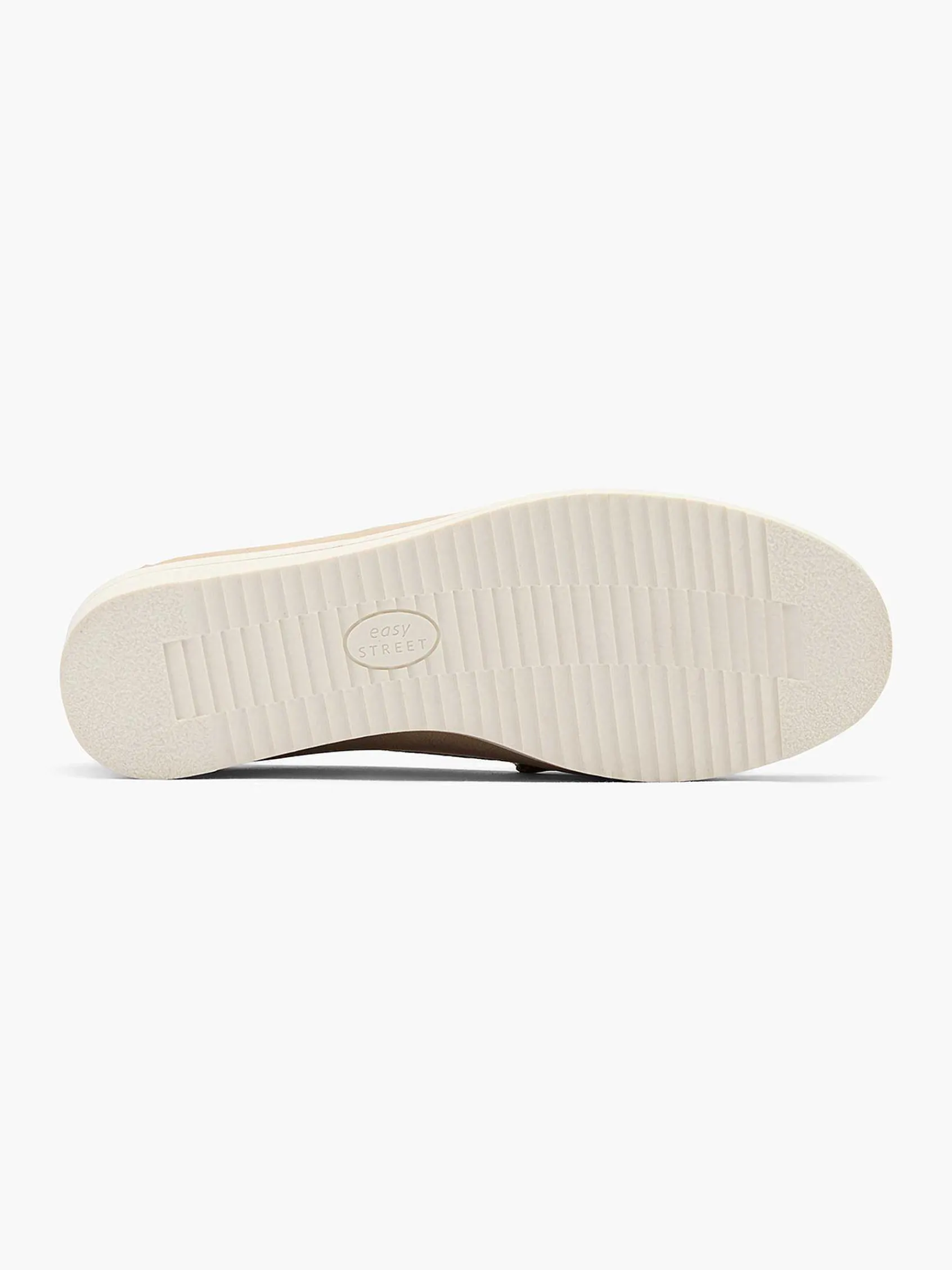 Comfort Schoenen|Easy Street Beige Comfort Instapper