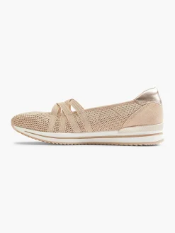 Comfort Schoenen|Medicus Beige Comfort Instapper