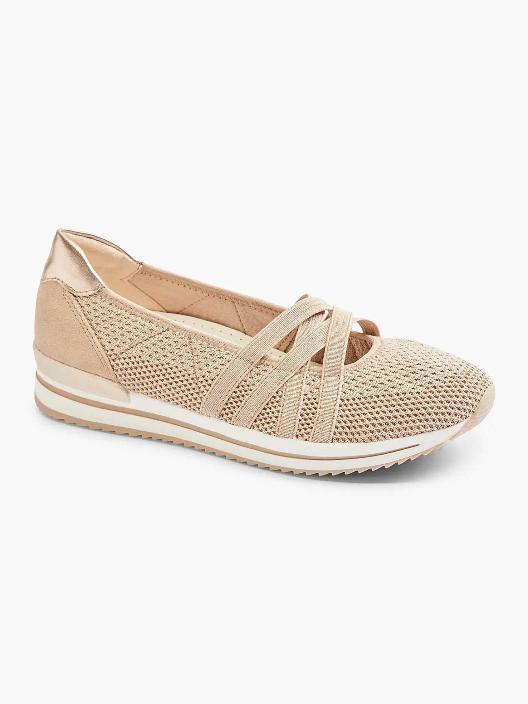Comfort Schoenen|Medicus Beige Comfort Instapper