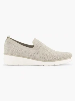 Comfort Schoenen|Easy Street Beige Comfort Instapper