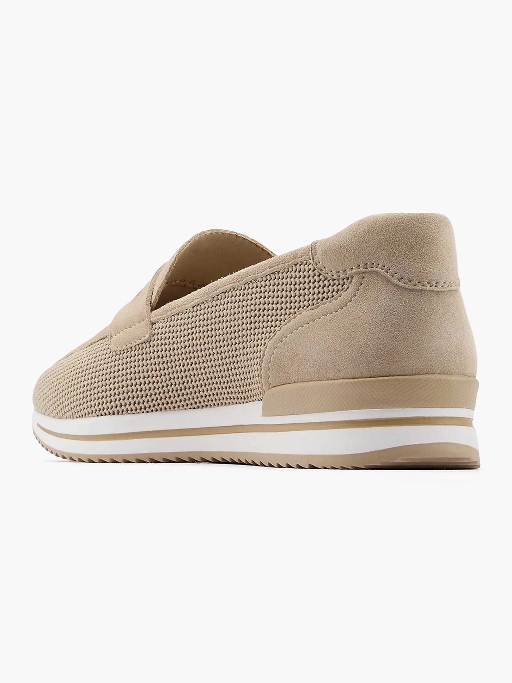 Comfort Schoenen|Medicus Beige Comfort Instapper