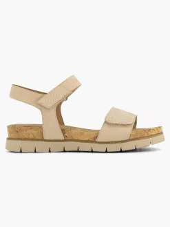 Comfort Schoenen|Medicus Beige Comfort Sandaal