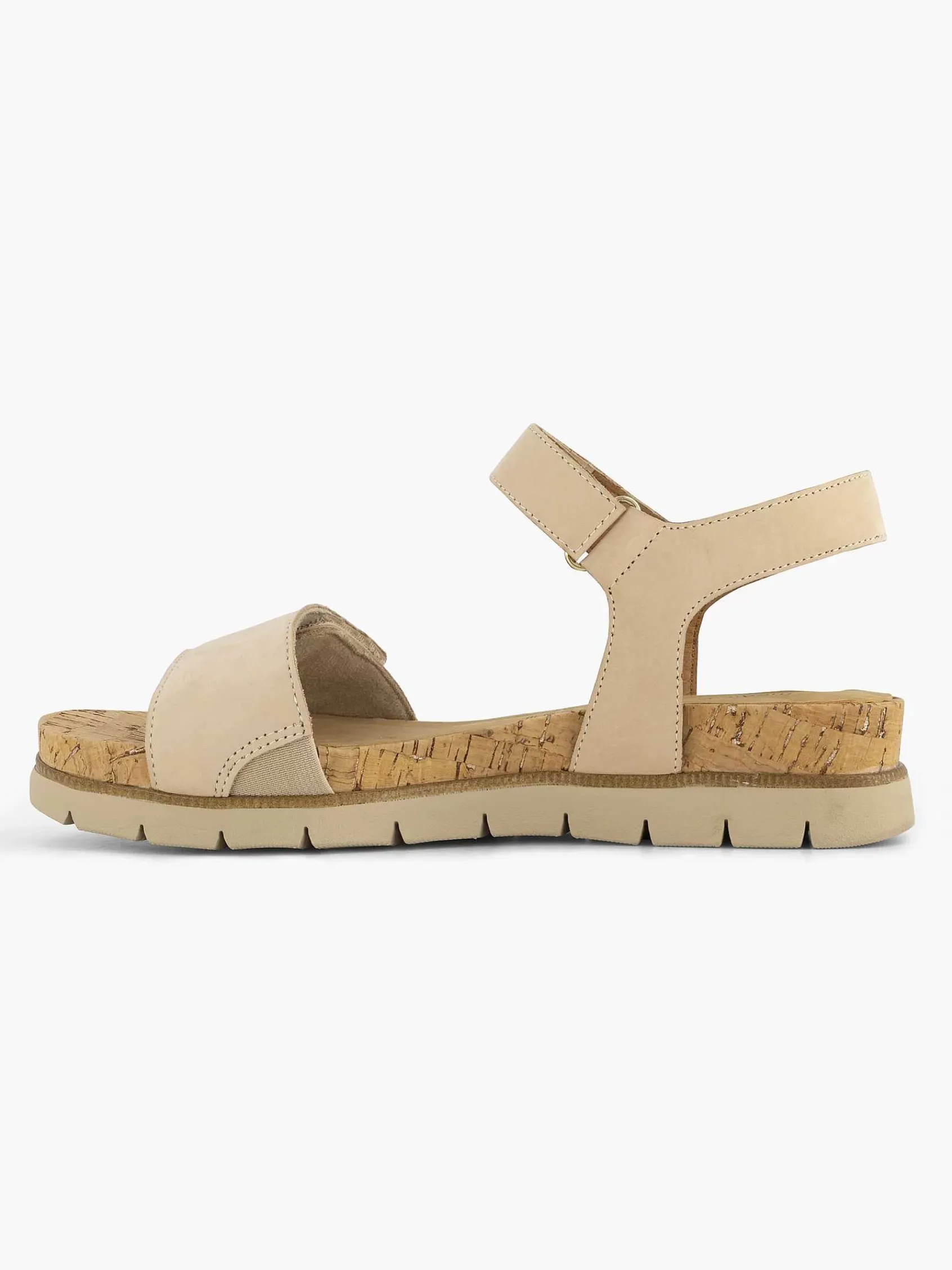 Comfort Schoenen|Medicus Beige Comfort Sandaal
