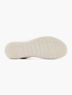 Comfort Schoenen|Easy Street Beige Comfort Sandaal