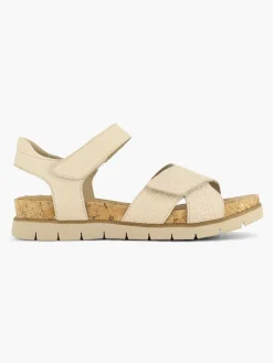 Comfort Schoenen|Medicus Beige Comfort Sandaal