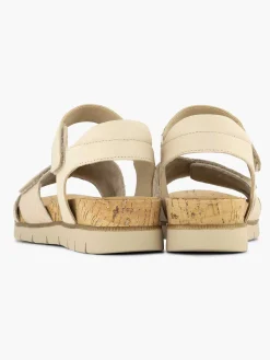 Comfort Schoenen|Medicus Beige Comfort Sandaal