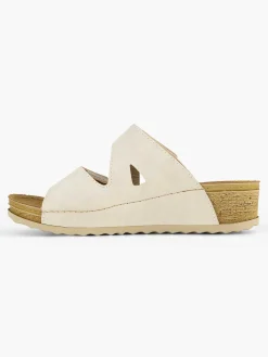 Comfort Schoenen|Easy Street Beige Comfort Slipper
