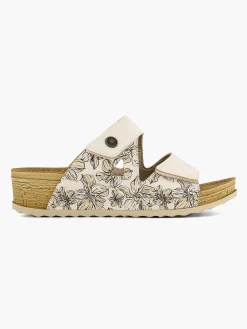 Comfort Schoenen|Easy Street Beige Comfort Slipper