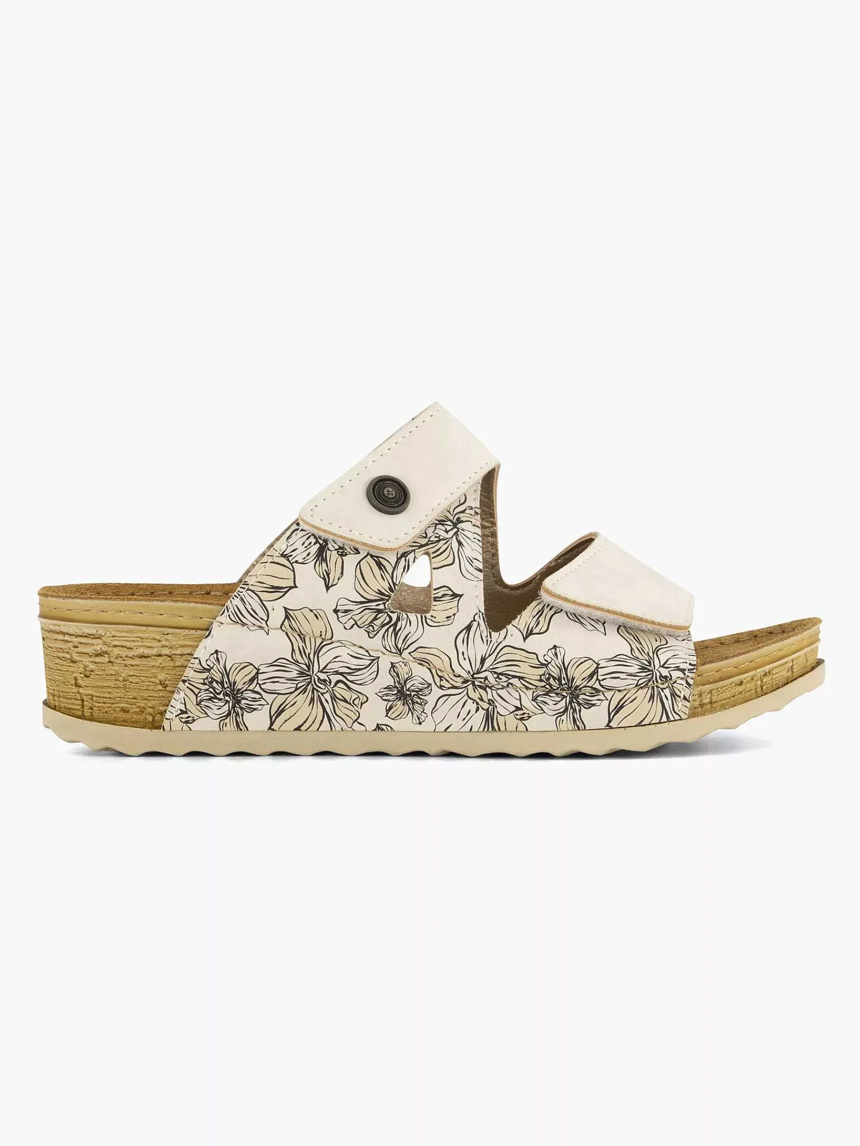 Comfort Schoenen|Easy Street Beige Comfort Slipper
