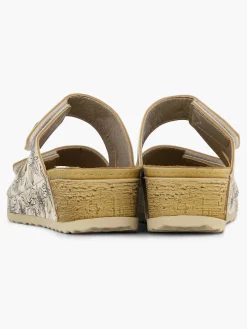 Comfort Schoenen|Easy Street Beige Comfort Slipper