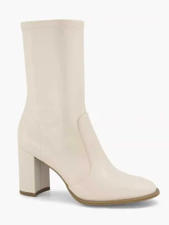 Enkellaarzen & Boots|Graceland Beige Enkellaars Hak