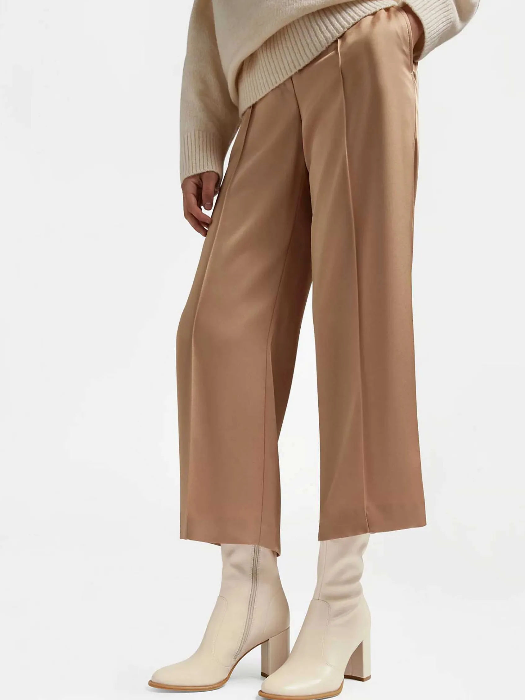 Enkellaarzen & Boots|Graceland Beige Enkellaars Hak