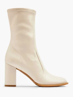 Enkellaarzen & Boots|Graceland Beige Enkellaars Hak