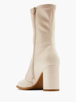Enkellaarzen & Boots|Graceland Beige Enkellaars Hak