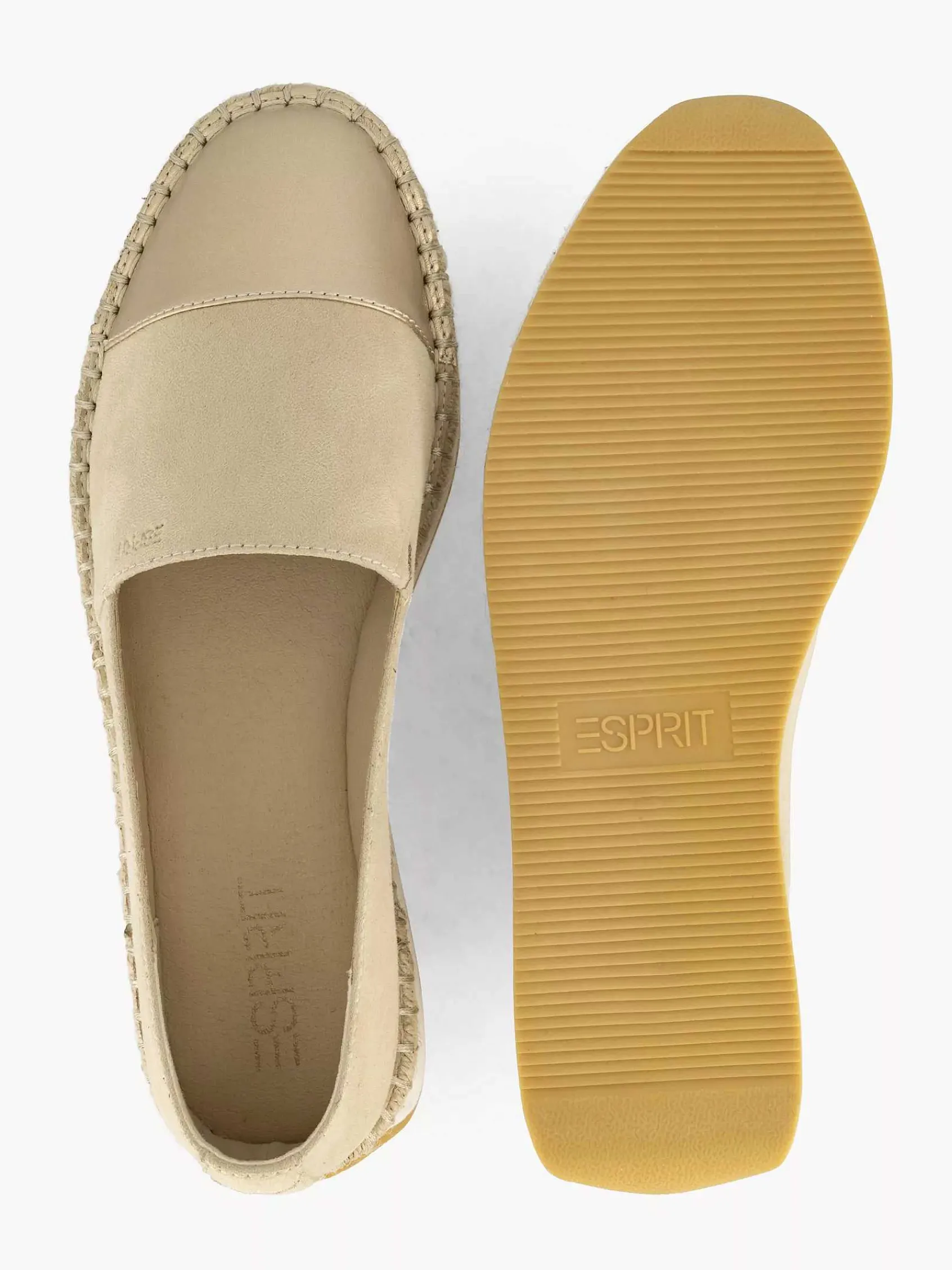 Instappers|Esprit Beige Espadrille