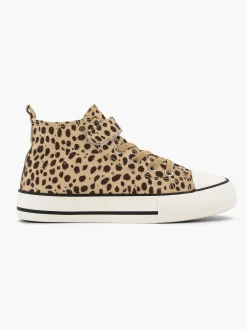 Babyschoenen|Graceland Beige Hoge Canvas Sneaker