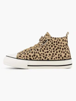 Babyschoenen|Graceland Beige Hoge Canvas Sneaker