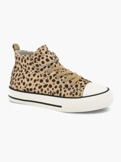 Babyschoenen|Graceland Beige Hoge Canvas Sneaker