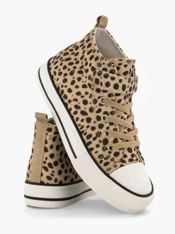 Babyschoenen|Graceland Beige Hoge Canvas Sneaker