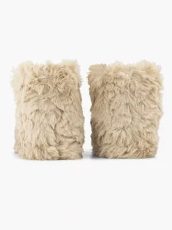 Jongensschoenen|Cupcake Couture Beige Hoge Pantoffel Plush