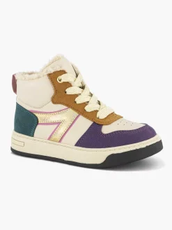 Jongensschoenen|Oxmox Beige Hoge Sneaker