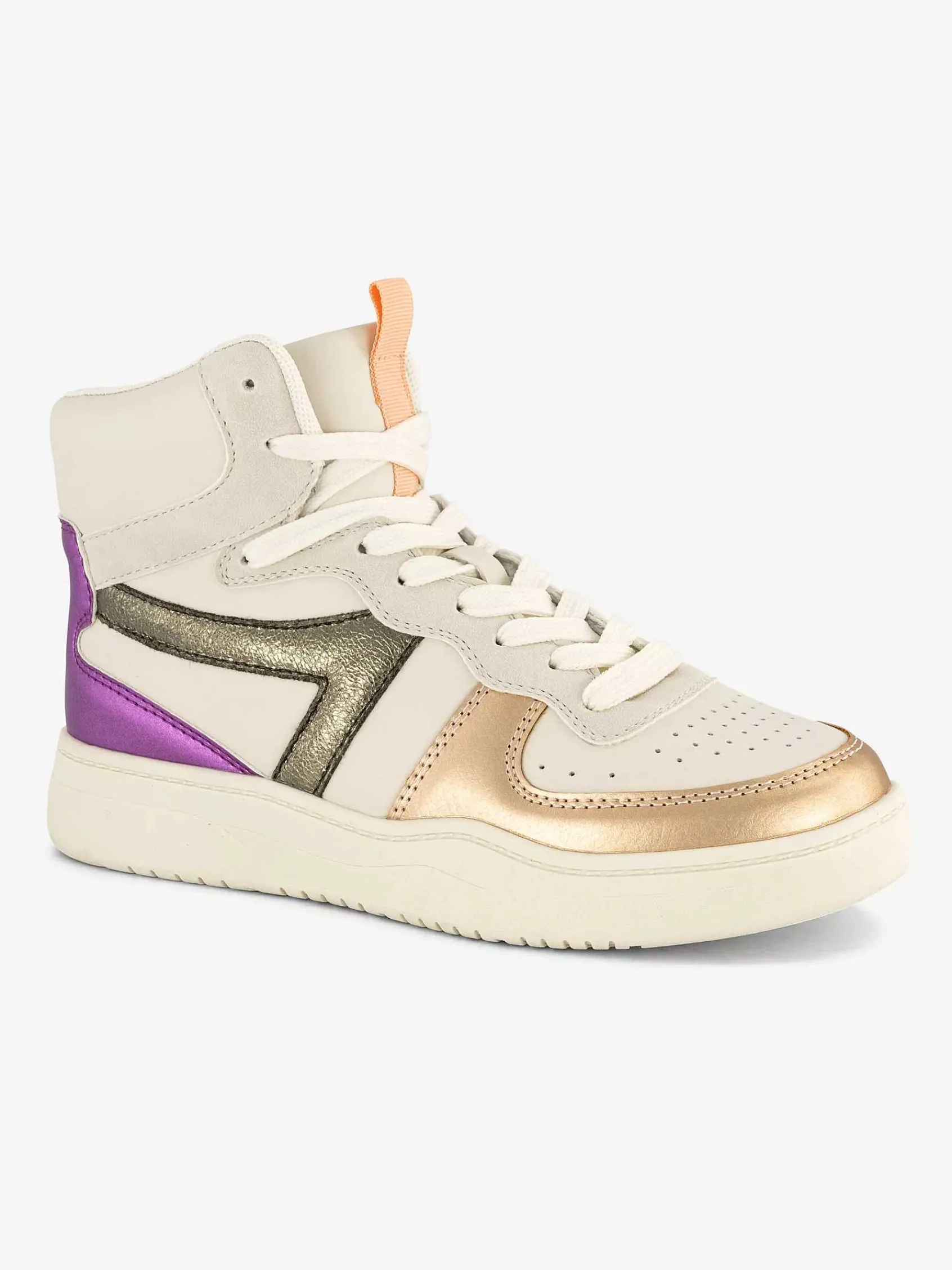 Sneakers|Oxmox Beige Hoge Sneaker